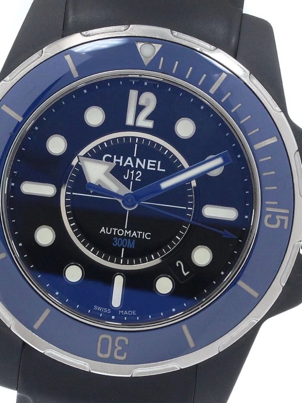 CHANEL J12 Marine H2559 Date black Dial Automatic Men's Watch_949747